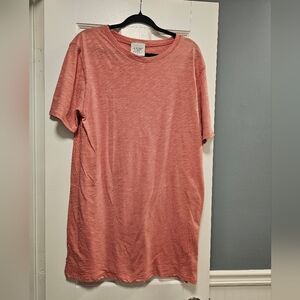 Pink T-shirt Dress